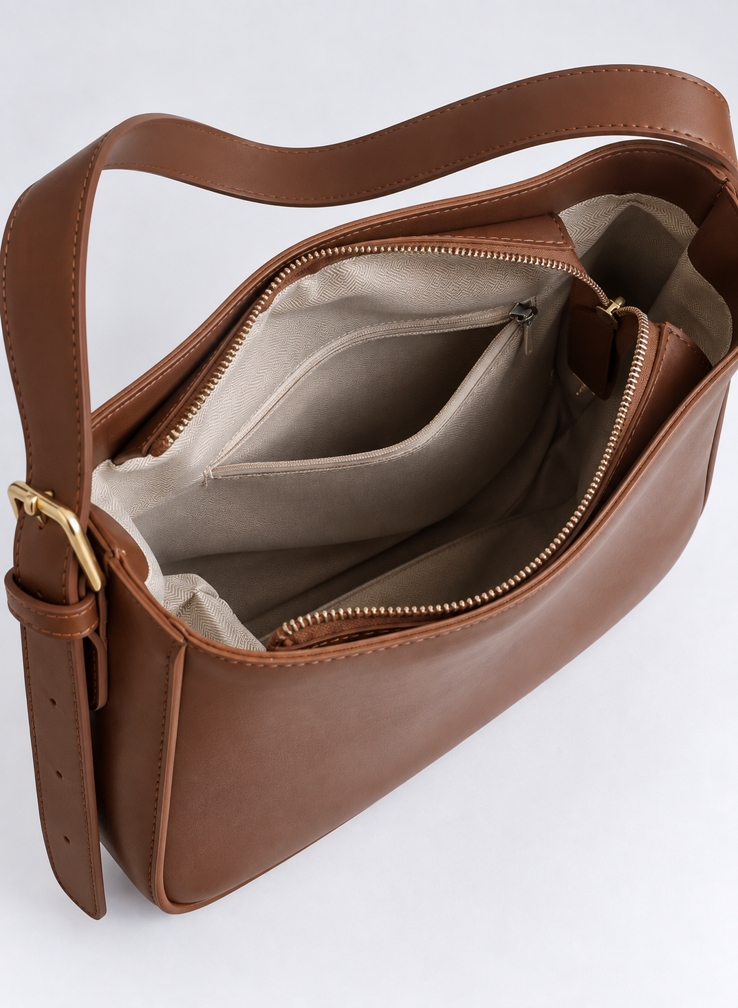 Sac bandoulière femme en cuir - Eva