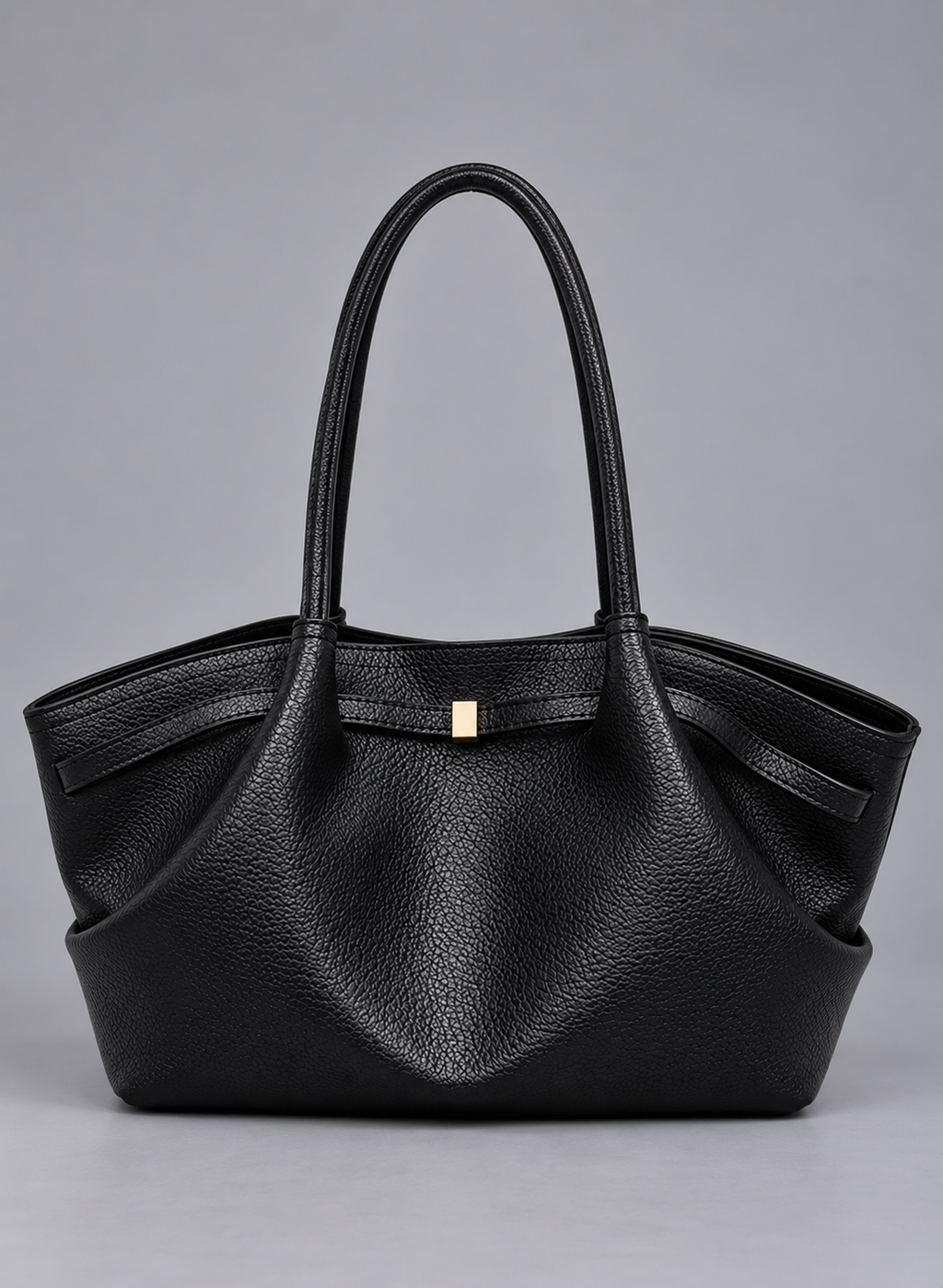 Sac cabas cuir grainé tendance - Lia