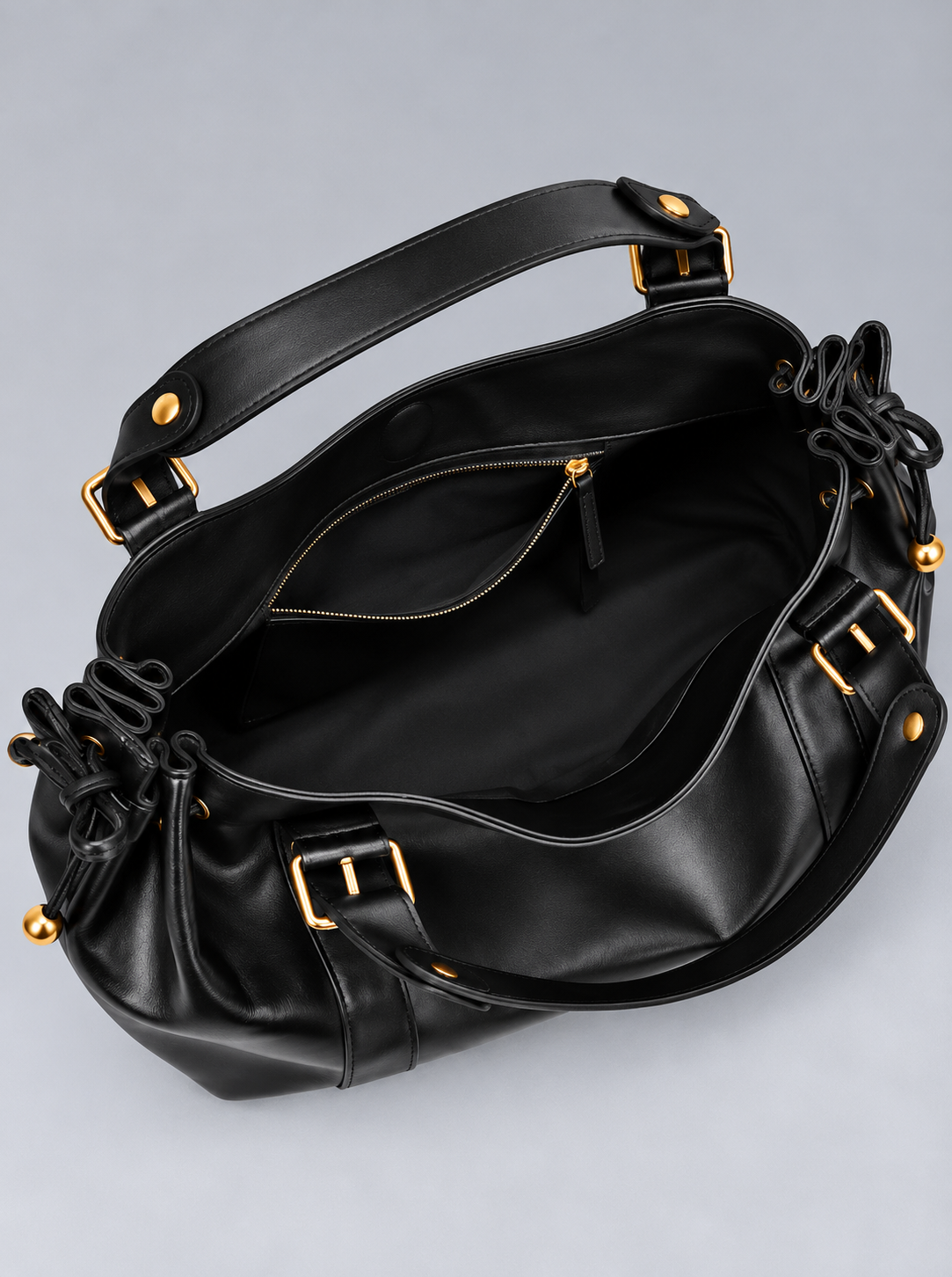 Sac a main cours femme en cuir grande capacité solide – Sienna