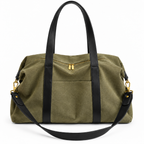 Sac à main bandoulière femme toile vintage grande capacité - Tina