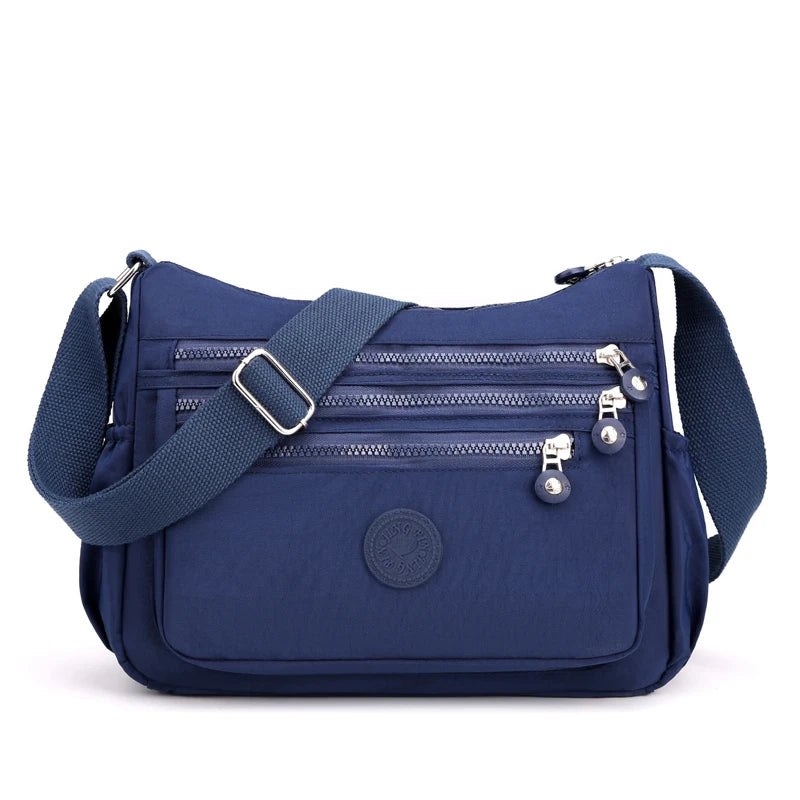 Sac bandoulière femme multi-poches Léger - Lara
