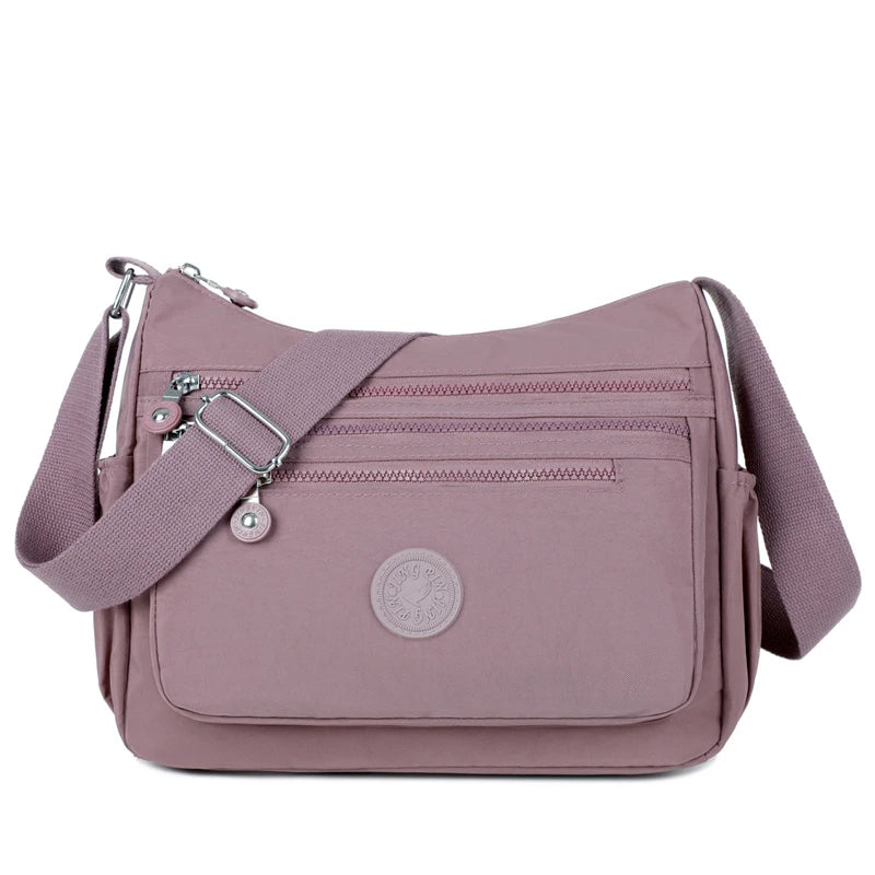 Sac bandoulière femme multi-poches Léger - Lara