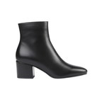 Bottines en similicuir à talon carré – ÉLYRA