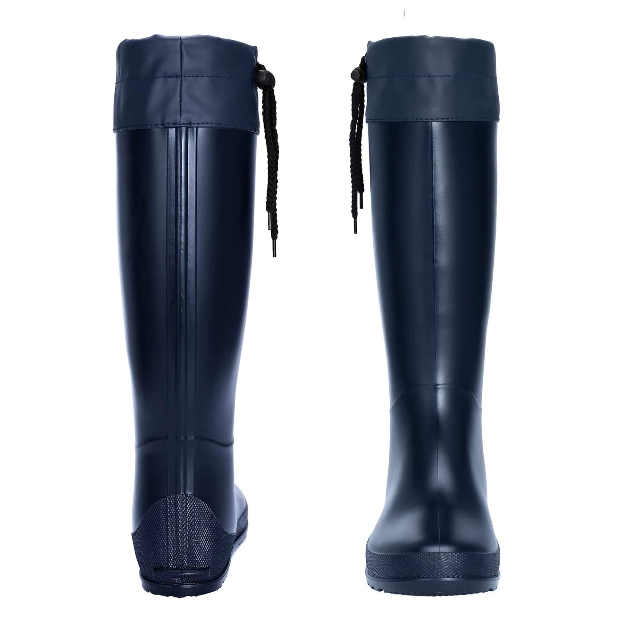 Bottes de pluie à talon carré bout rond - VALIA