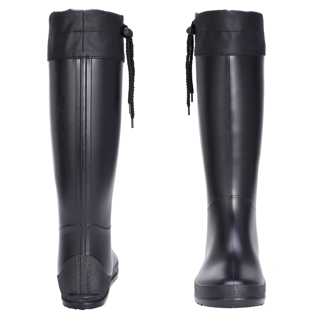 Bottes de pluie à talon carré bout rond - VALIA