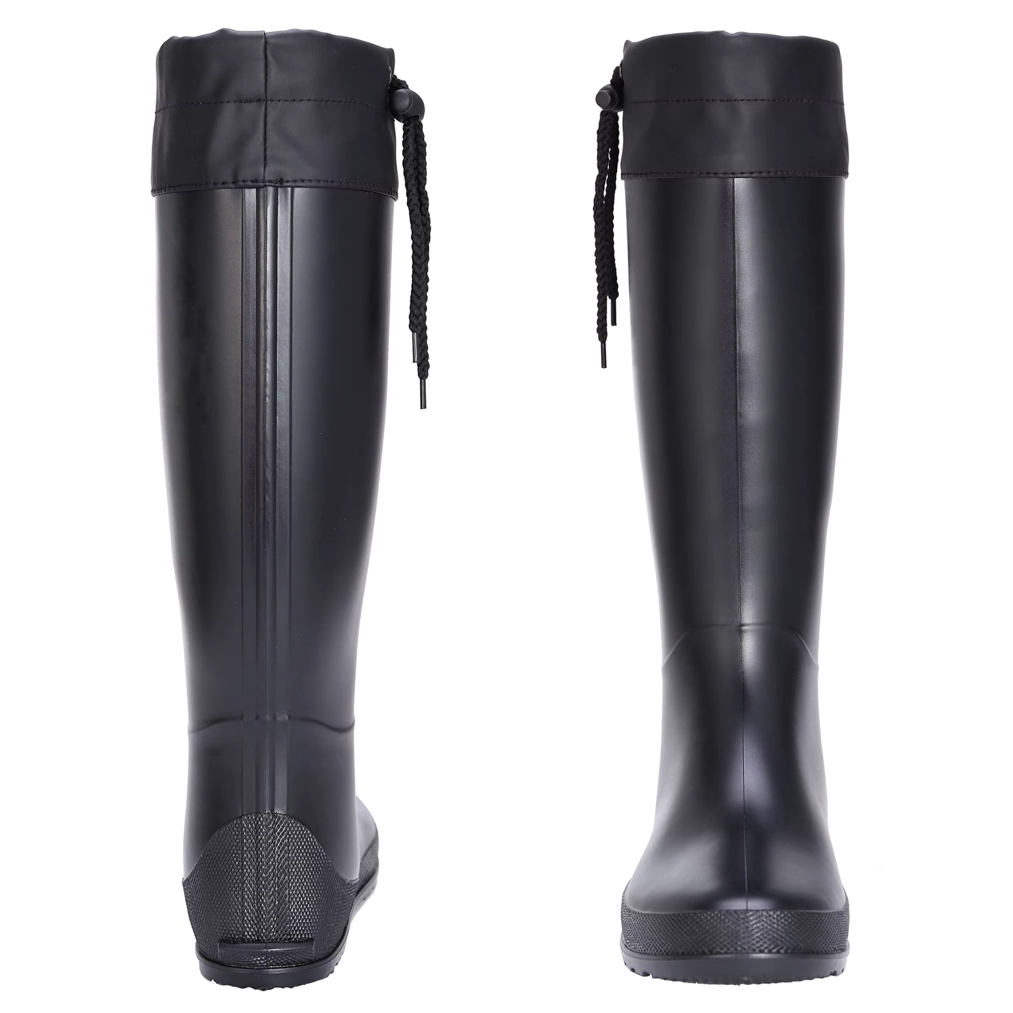 Bottes de pluie à talon carré bout rond - VALIA