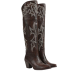 Santiags en similicuir à talon bout pointu - MALÉONE