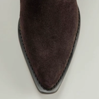 Santiags en similicuir à talon bout pointu - ALINA