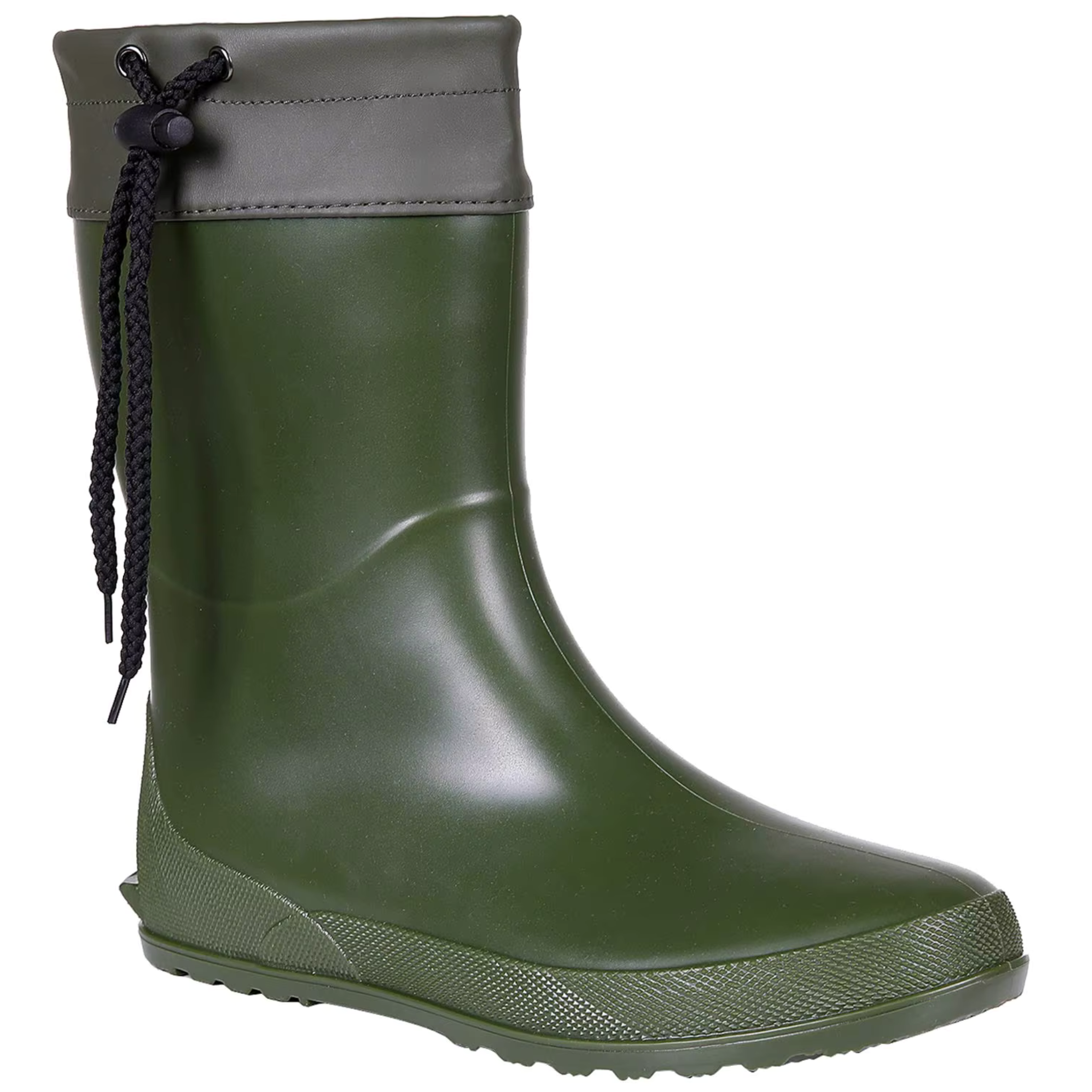 Bottines de pluie à talon carré bout rond - VALIA