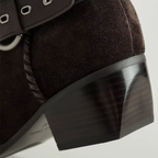 Santiags en similicuir à talon bout pointu - ALINA