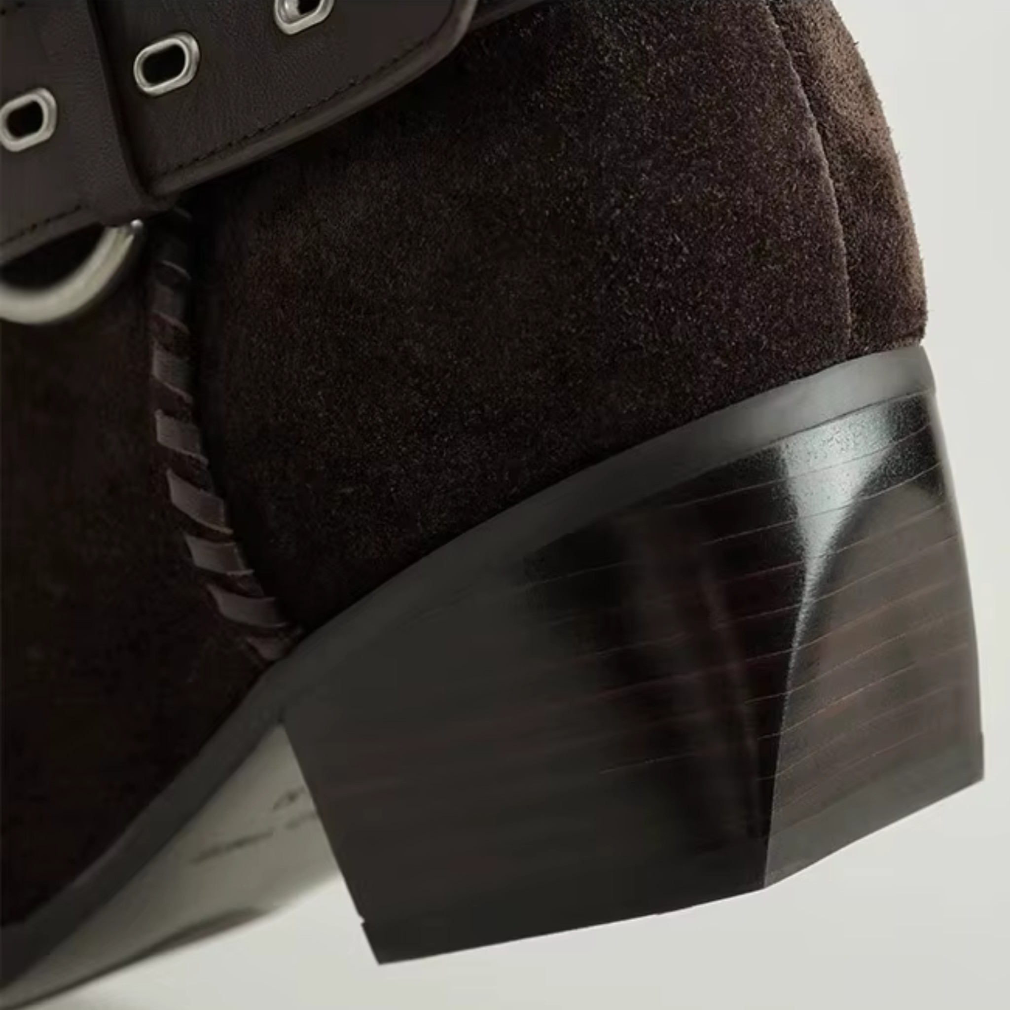 Santiags en similicuir à talon bout pointu - ALINA