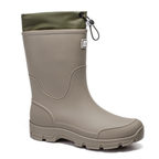 Bottines de pluie à talon carré bout rond - SAVÉRA