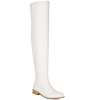 Cuissardes en similicuir à talon bout pointu - ELIANA