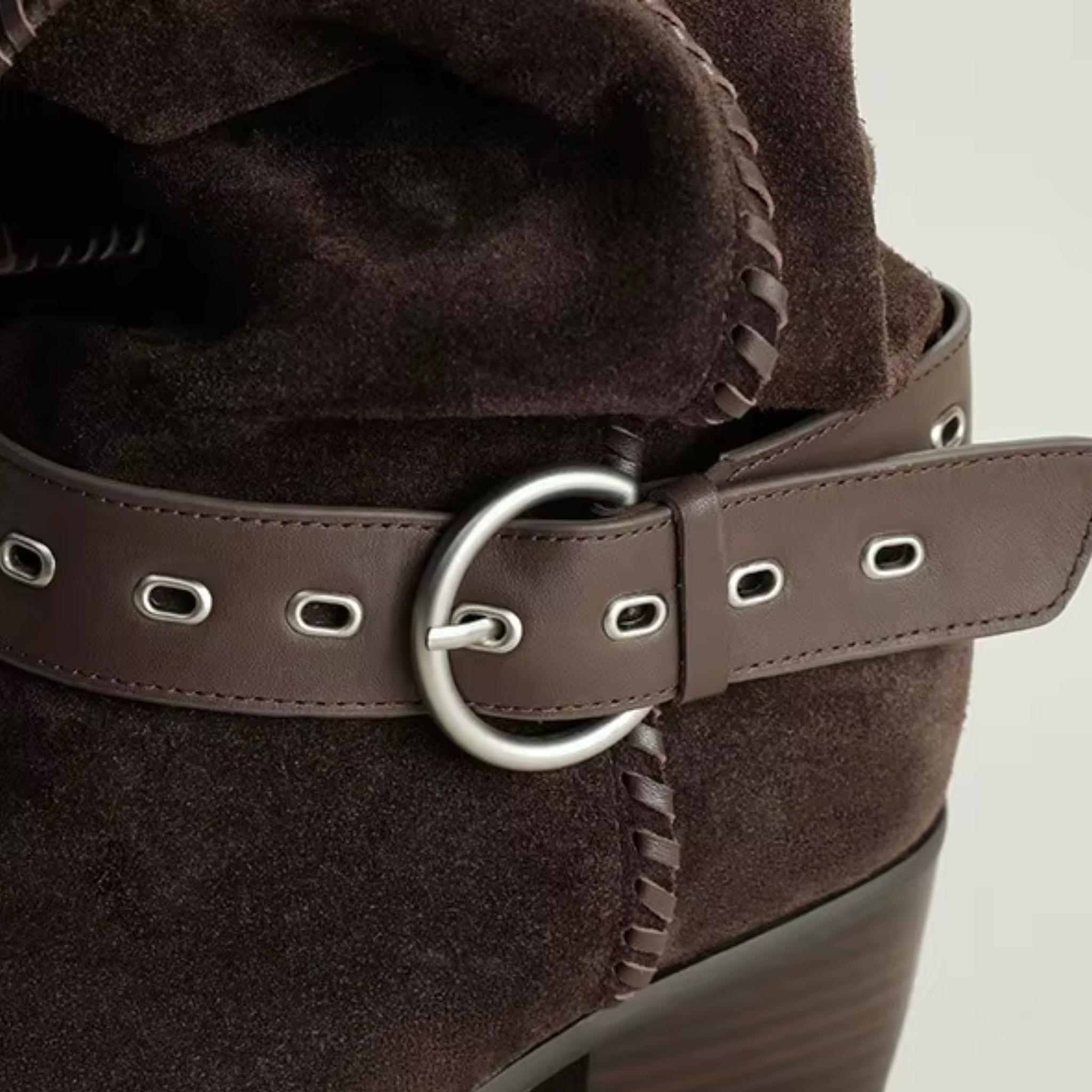 Santiags en similicuir à talon bout pointu - ALINA