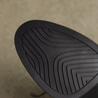 Bottines en cuir à lacet talon rond – VÉANA