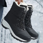Bottes de neige fourrées imperméables à plateforme – POLARA