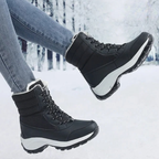 Bottes de neige fourrées imperméables à plateforme – POLARA
