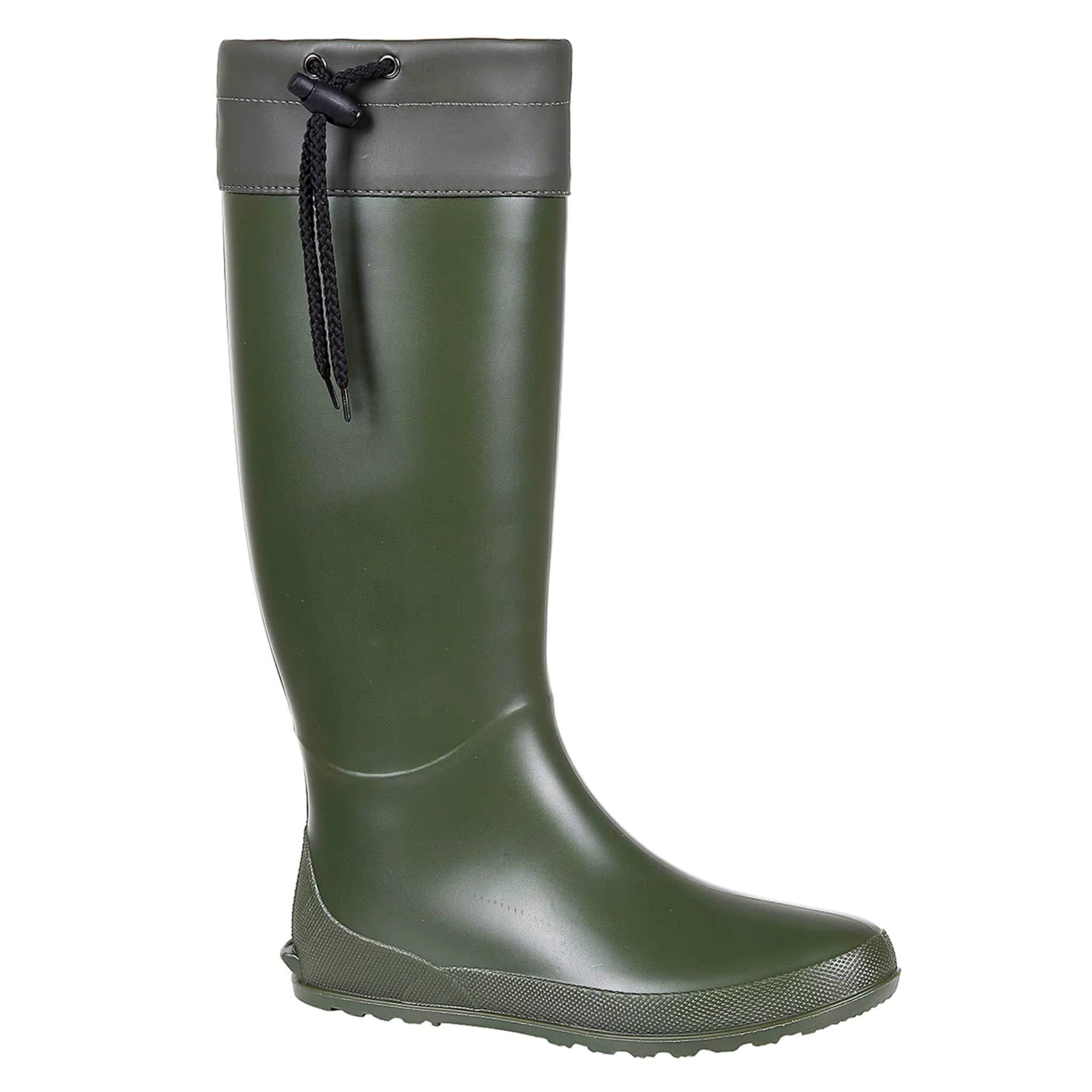 Bottes de pluie à talon carré bout rond - VALIA
