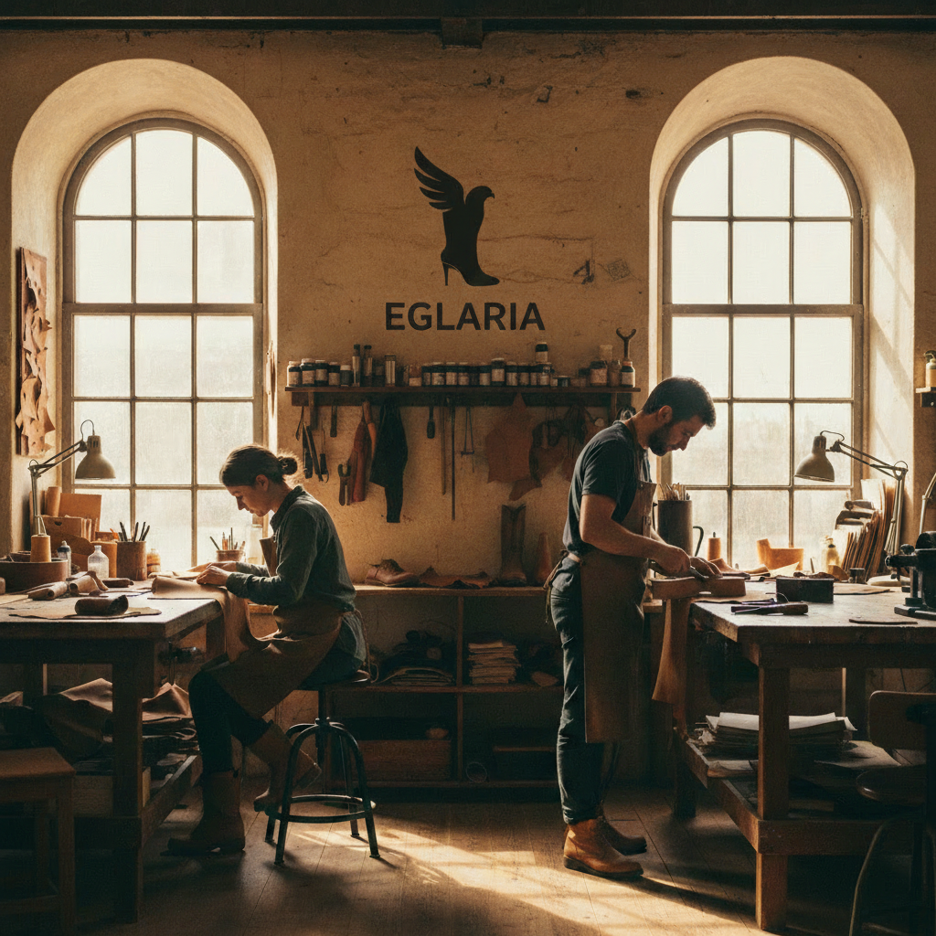 Atelier EGLARIA - joli mur avec petit logo