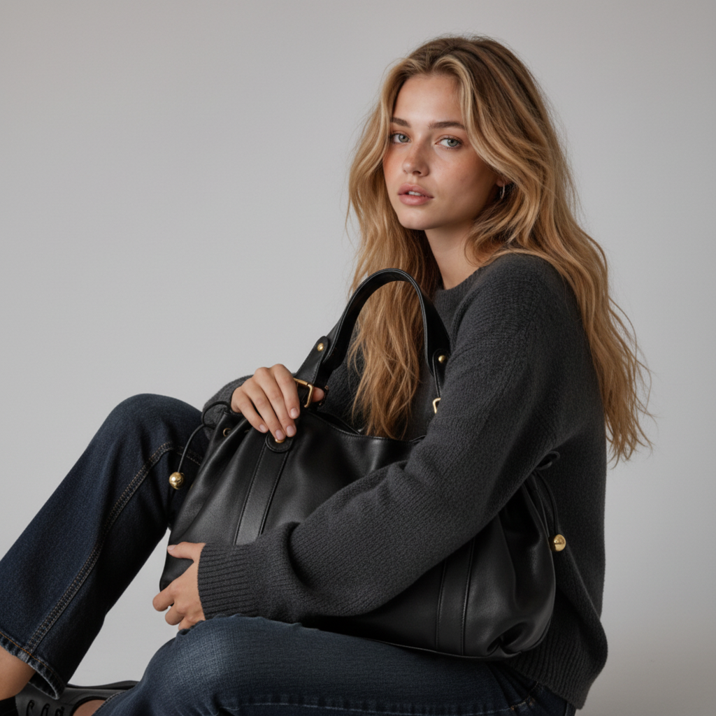 Blonde - assise