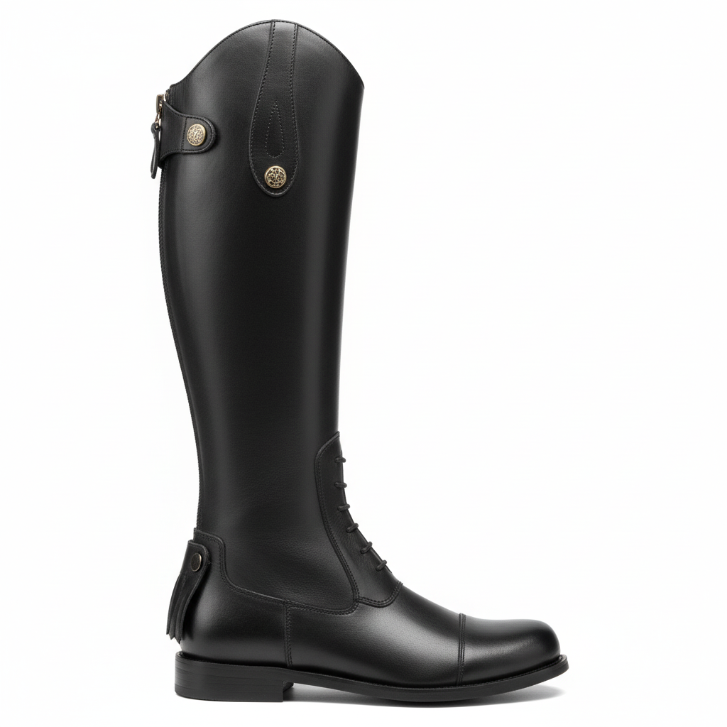 Botte d'équitation noire