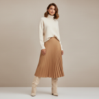 Bottes beige - Look 2