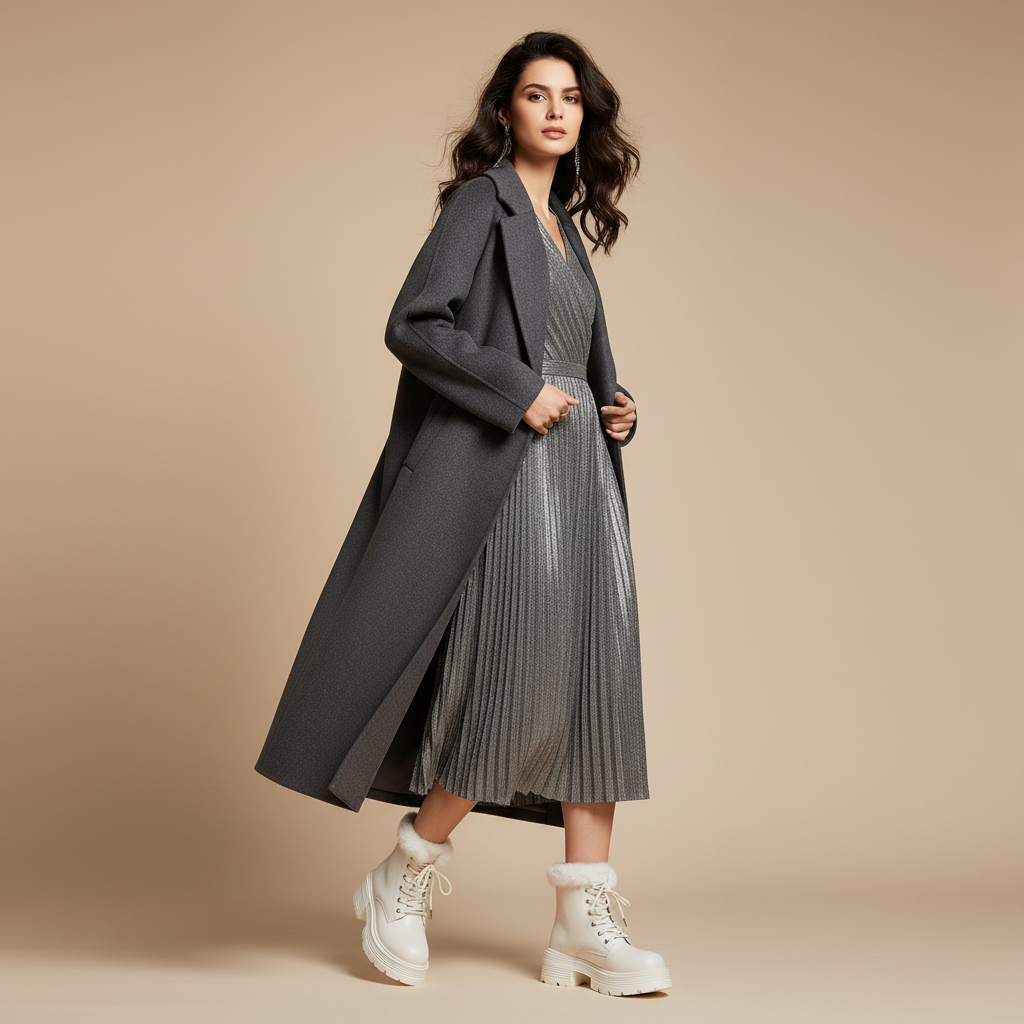 Bottes blanches - Look 2