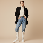Bottes blanches - Look 2