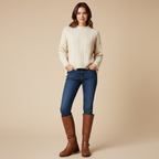 Bottes camel - Look 1