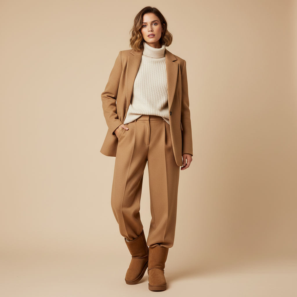 Bottes camel - Look 8