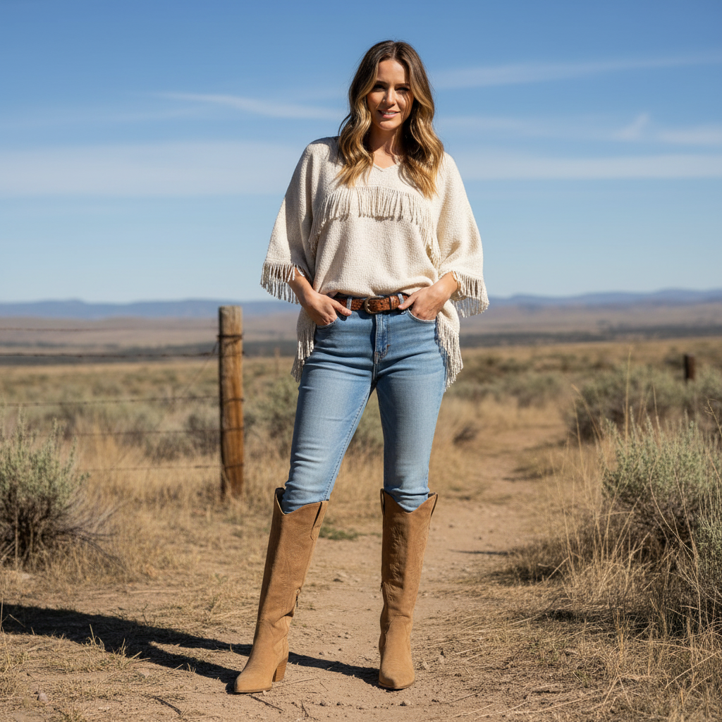 Bottes camel - Style naturel 1