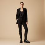 Bottes Chelsea noires - Look chic 1