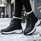 Bottes dans la neige - Action