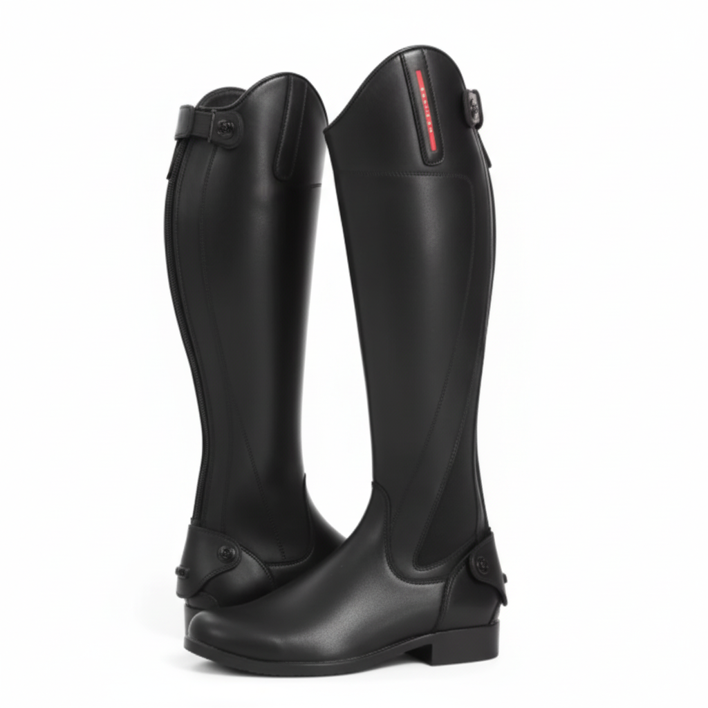 Bottes fond blanc profil