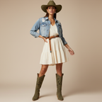 Bottes kaki - Look 1