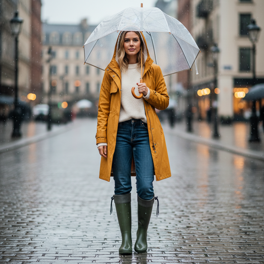 Bottes kaki - Look 2