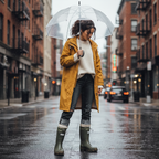 Bottes kaki - Look 2