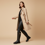 Bottes - Look trench et leggings