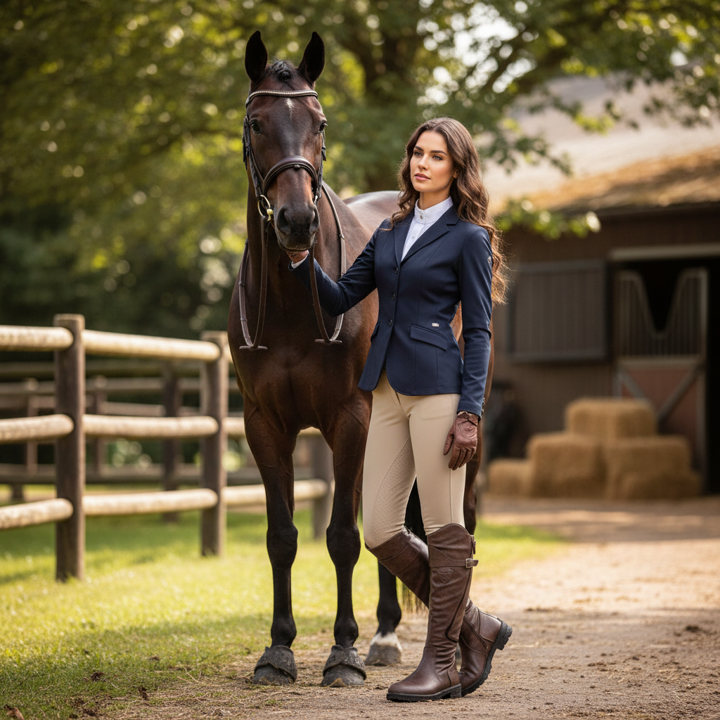 Bottes marron - Écurie