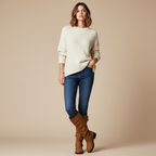 Bottes marron - Look 1