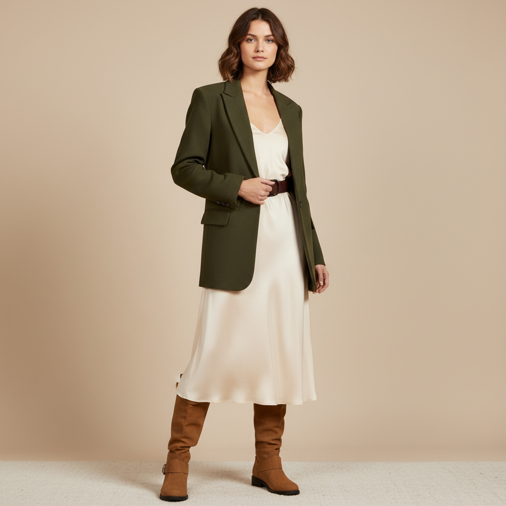 Bottes marron - Look 2