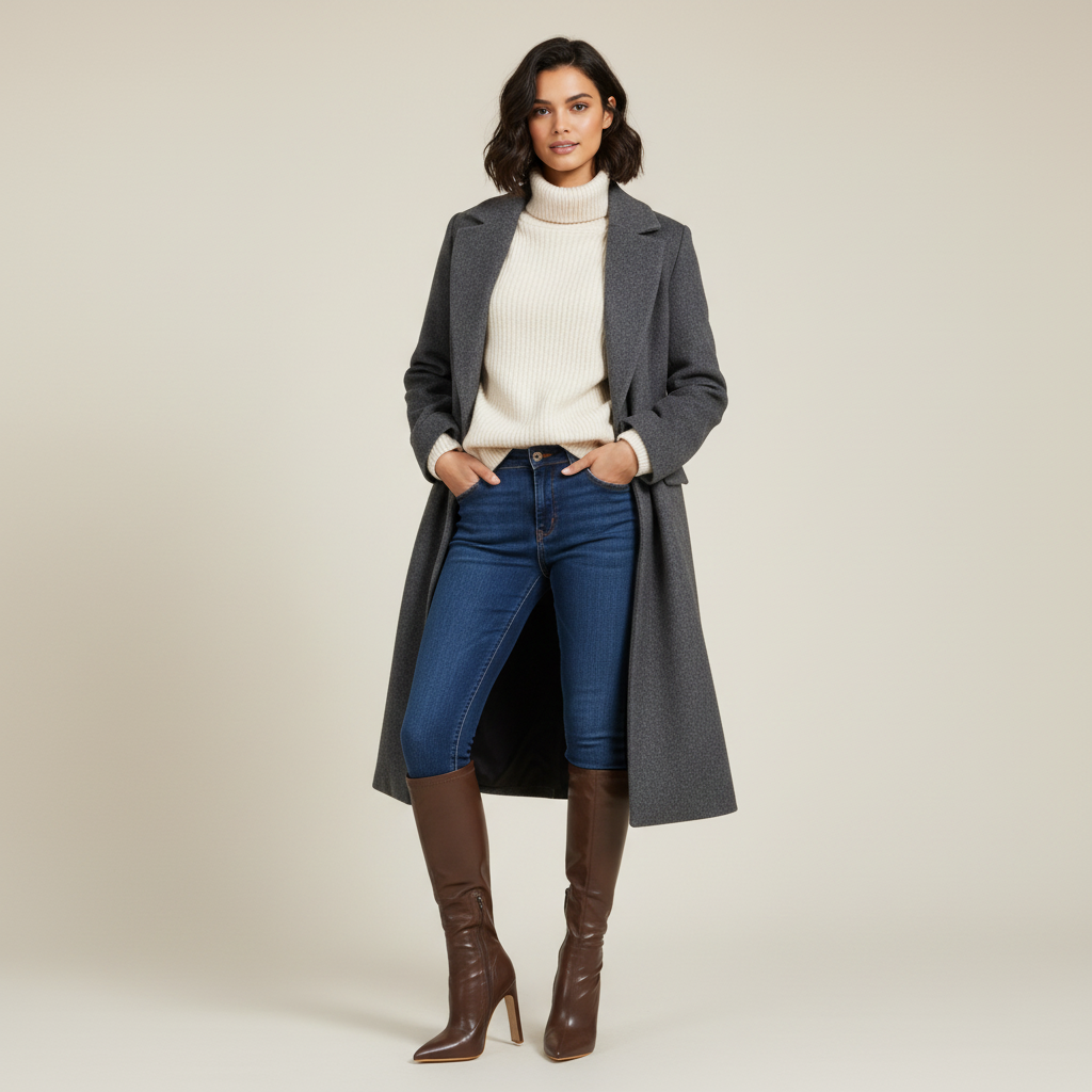 Bottes marron - Look 3