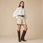 Bottes marron - Look tendance