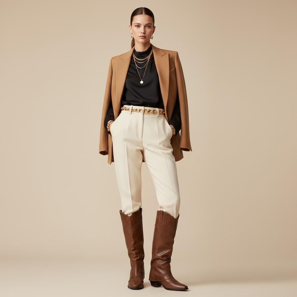 Bottes marron - Studio 3