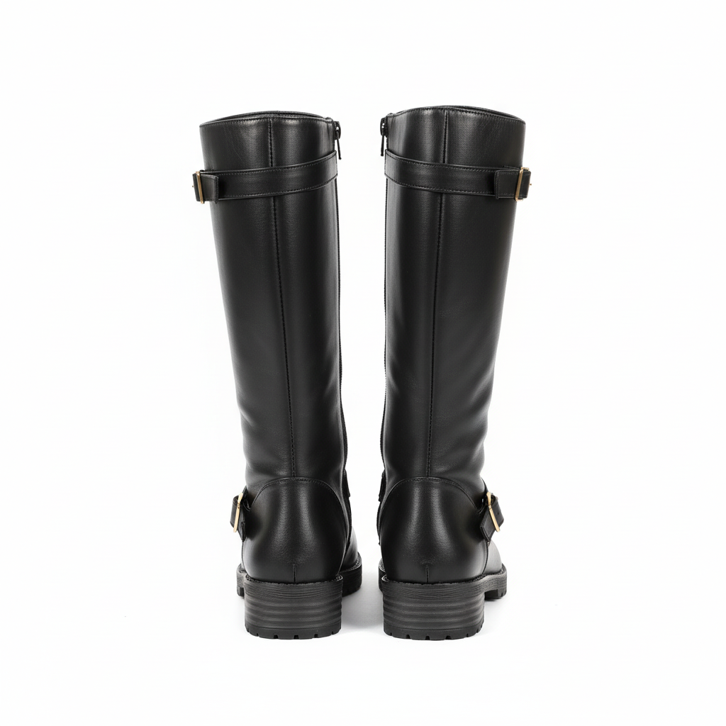 Bottes motard vue arrière