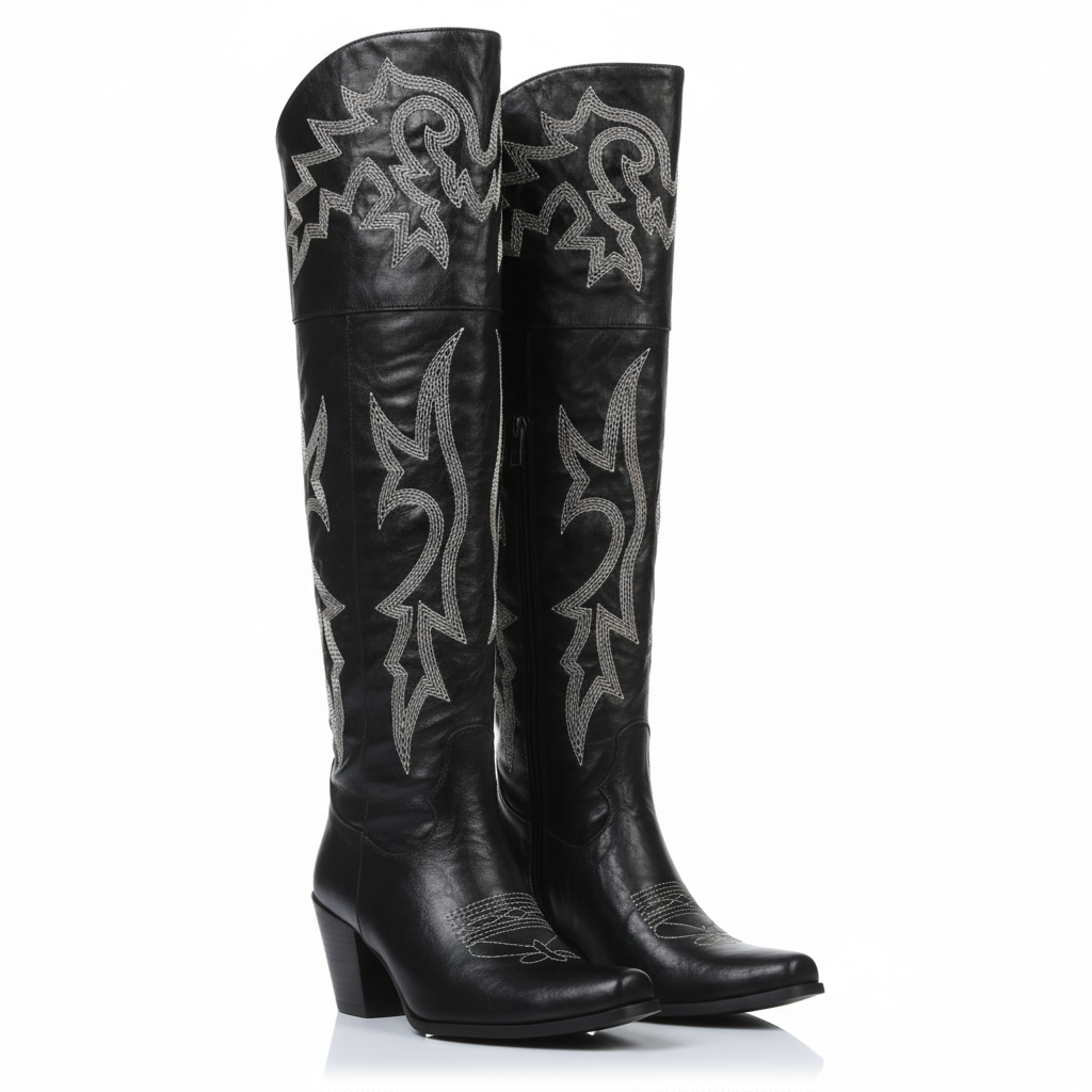 Bottes noires - format carré