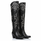 Bottes noires - format carré