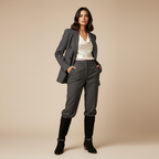 Bottes noires genou - Look 1