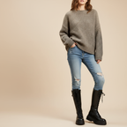 Bottes noires - Look 1