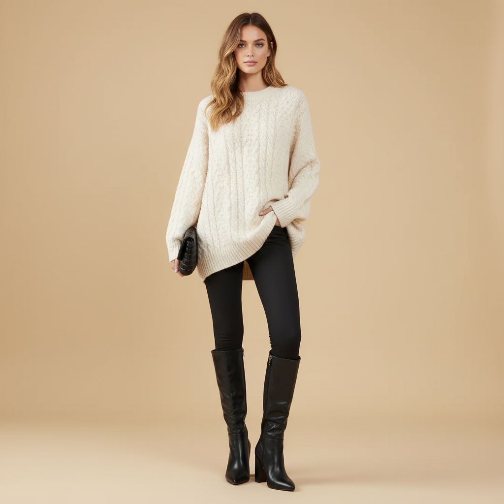 Bottes noires - Look 6